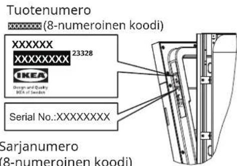 IKEA LAGAN 705.767.44 - VAROITUS! - 2