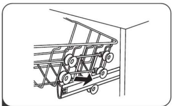 IKEA LAGAN 705.767.44 - Προσαρμογή του άνω καλαθιού - 2