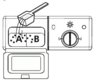 IKEA LAGAN 705.767.44 - Utilizar el detergente - 3