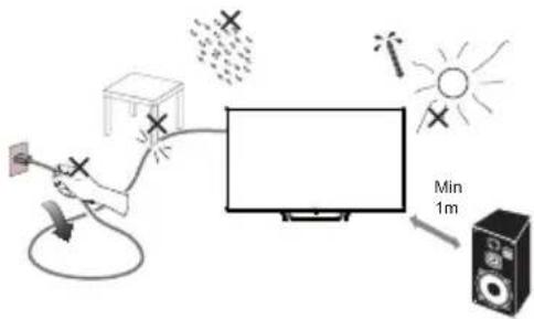 HAIER H43S81FUX - TURNNING ON THE TV - 1