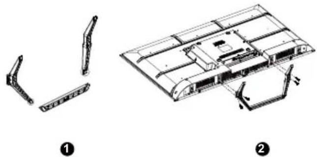 HAIER H43S81FUX - IMPORTANT: - 1