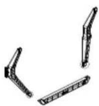 HAIER H43S81FUX - ATTACHING THE STAND - 1