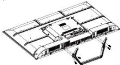 HAIER H43S81FUX - ATTACHING THE STAND - 2
