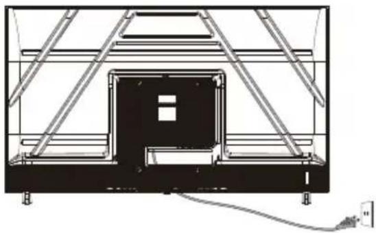 HAIER H50K85FUX - ACCENSIONE DEL TELEVISORE - 2