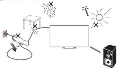 HAIER H55S80FUX - ACCENSIONE DEL TELEVISORE - 1