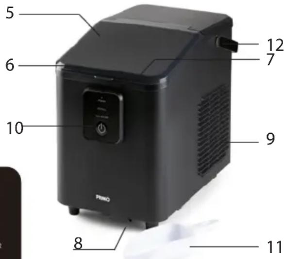 PRIMO PR409IB - CONTROLEPANEEL - 2