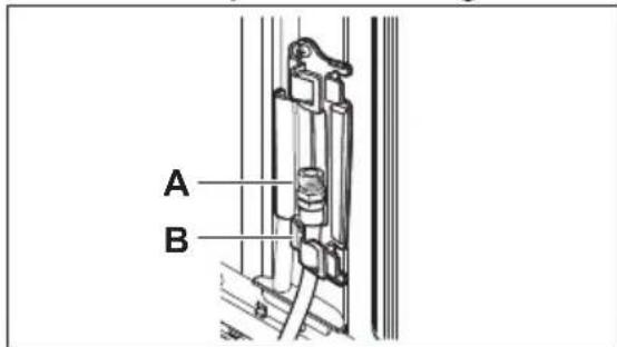 FRIGIDAIRE FRMS274TAV - Connection to household water supply with 1/4" compression fitting - 1
