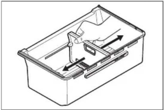FRIGIDAIRE FRMS274TAV - Lower basket divider - 1