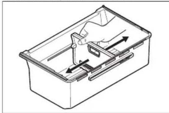 FRIGIDAIRE FRMS274TAV - Divisor de la canasta inferior - 1