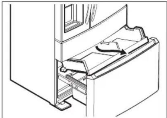 FRIGIDAIRE FRMS274TAV - Removing/Installing Upper Freezer Drawer - 1
