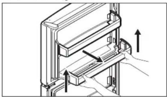 Crosley CRTE2044VW - Compartiment de porte - 1