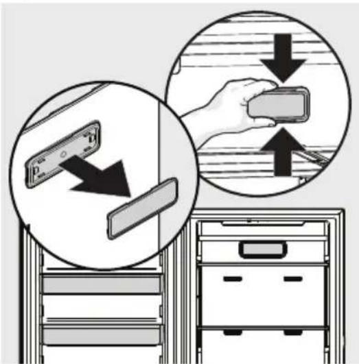FRIGIDAIRE PRDF1922AF - Installation ou remplacement du filtre à air - 1