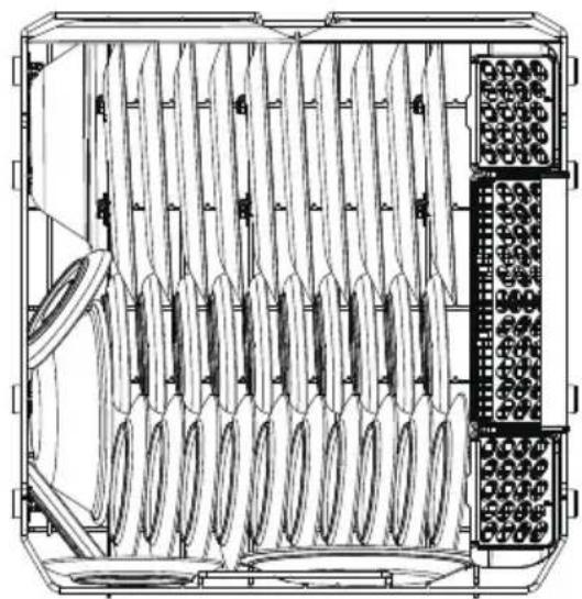 FRIGIDAIRE FDSH4502BF - Chargement du Panier Inférieur Les caractéristiques et l'apparence des grilles et du panier à couverts illustrés peuvent différer de votre modèle. - 1