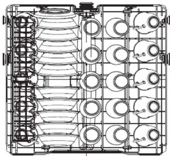 FRIGIDAIRE FDSH4502BF - Chargement du Panier du Haut - 2