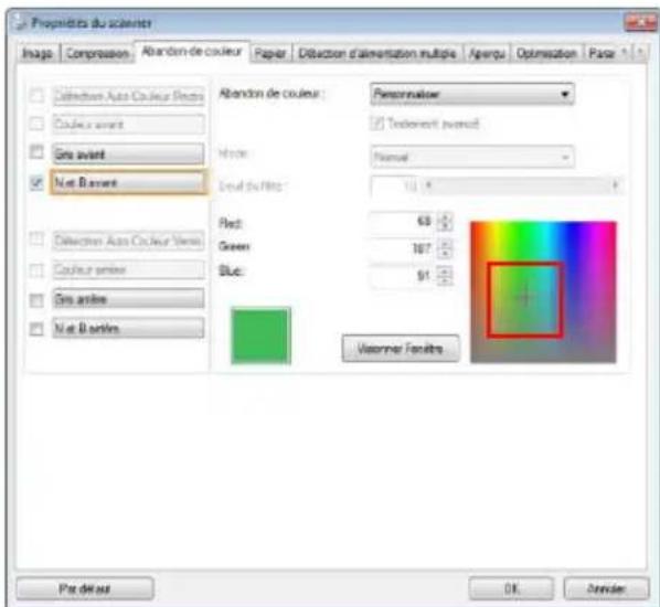 AVISION AD370GWN - Options avancées : - 8
