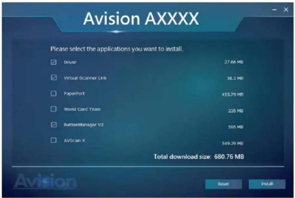 AVISION AD360GFWN - NOTE: - 3