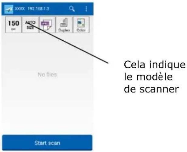 AVISION AD360GFWN - Numérisation d'un document à partir d'un appareil mobile - 2