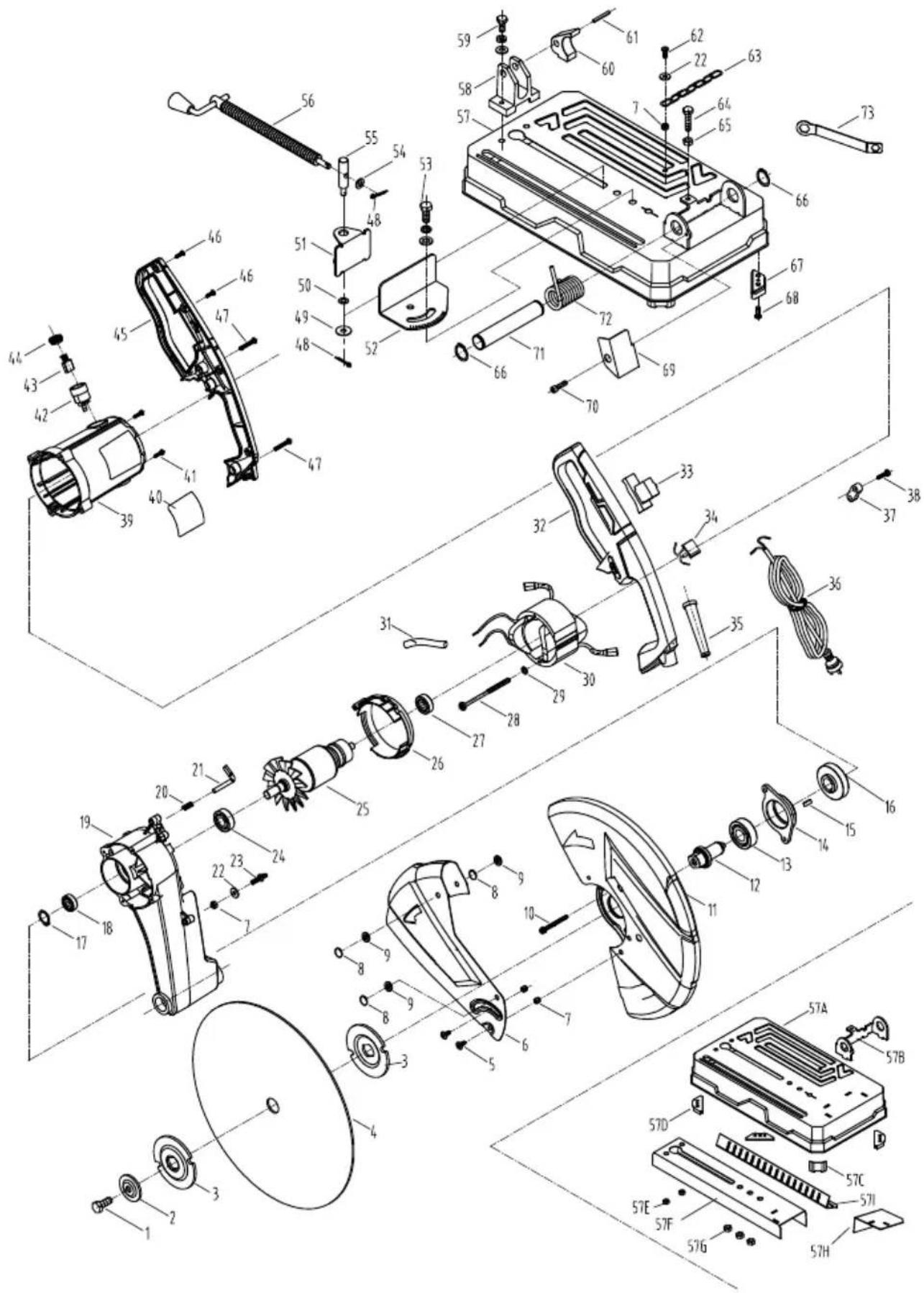 SCHEPPACH MT150 - Arıza giderme - 1