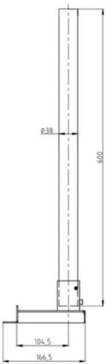 Kern IFB-A02 - Abmessungen Modelle mit 330 mm: - 6