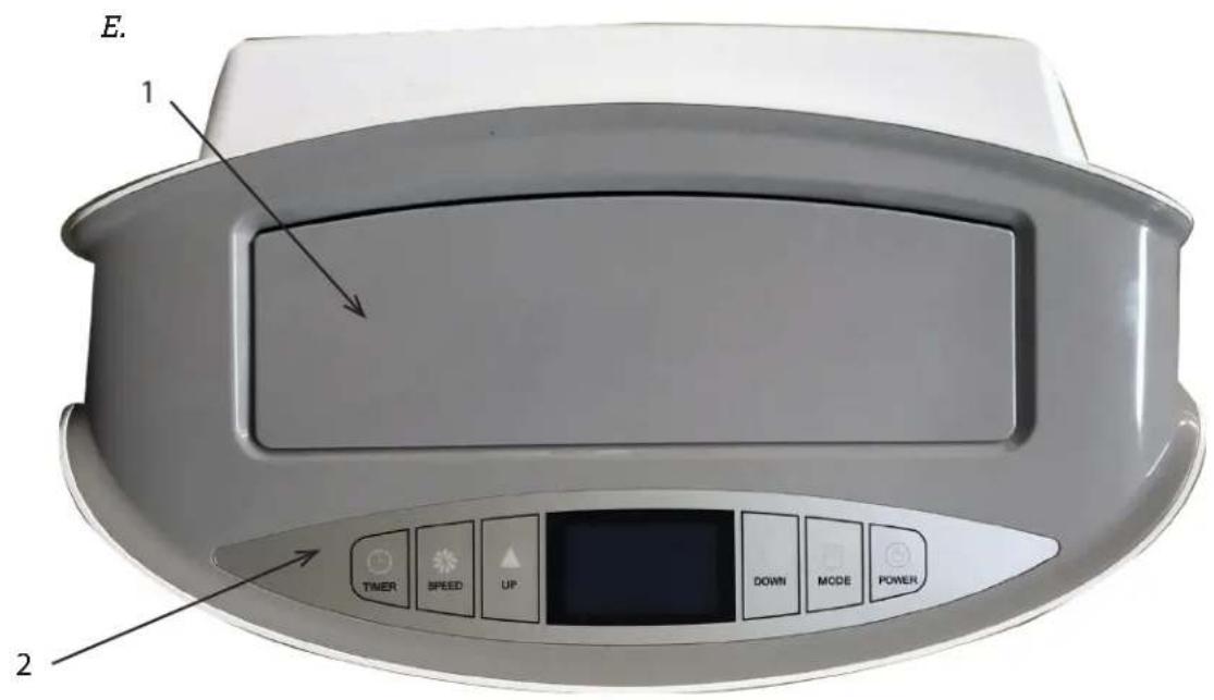 Wood's AC Cortina Silent 12K Duo - OPERATING INSTRUCTIONS - 12