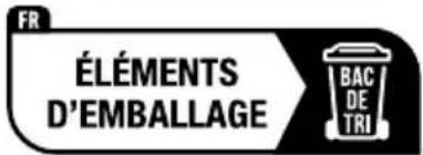 FR ÉLÉMENTS D'EMBALLAGE BAC DE TRI
