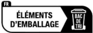 FR ÉLÉMENTS D'EMBALLAGE BAC DE TRI