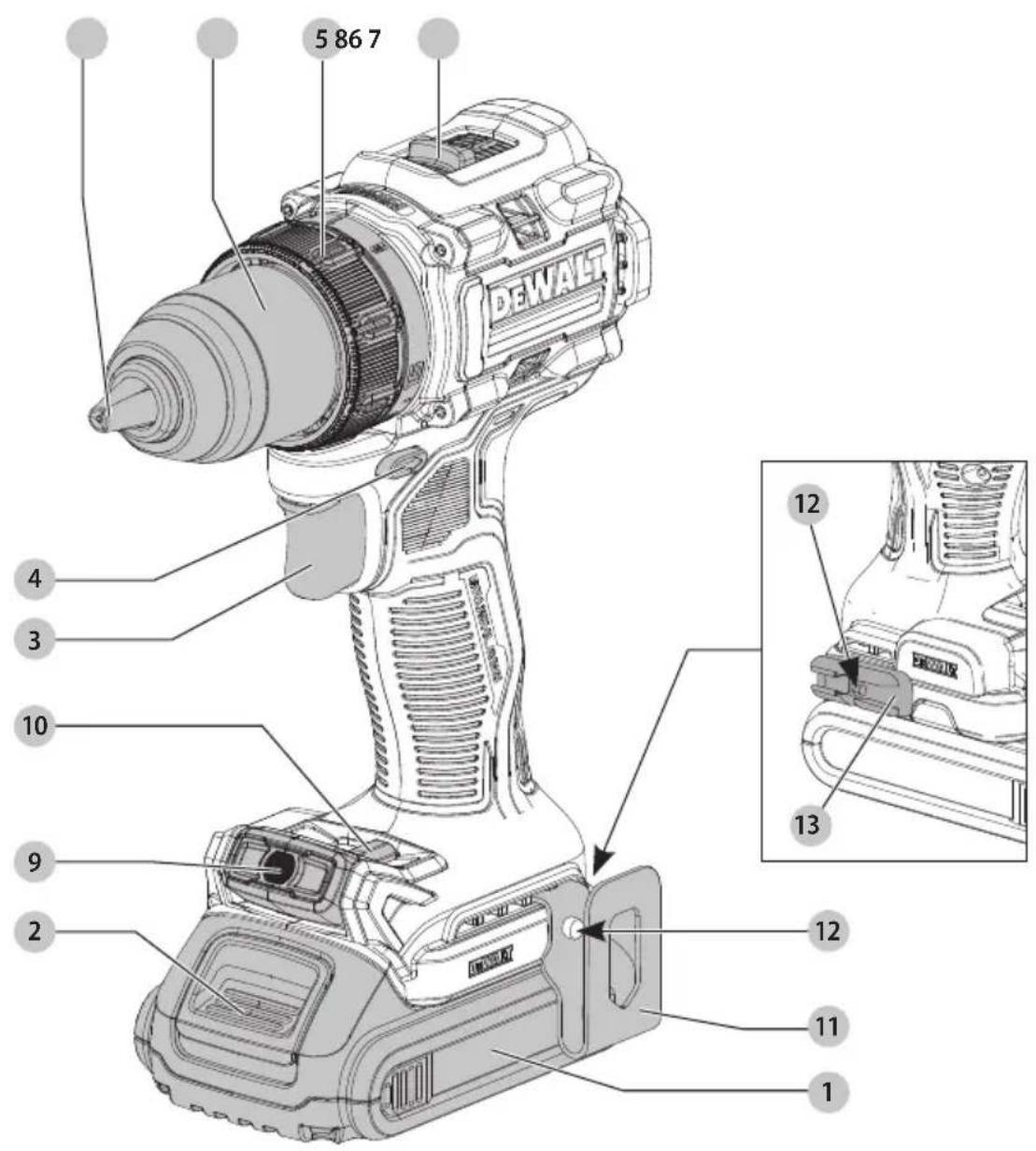 DEWALT DCD801 - DCD806 - 4