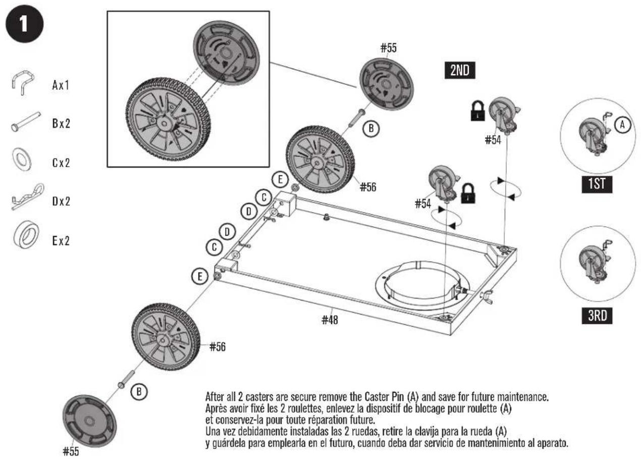Char-Broil Performance 463218225 - ASSEMBLY / ASSEMBLAGE / ASAMBLEA - 1