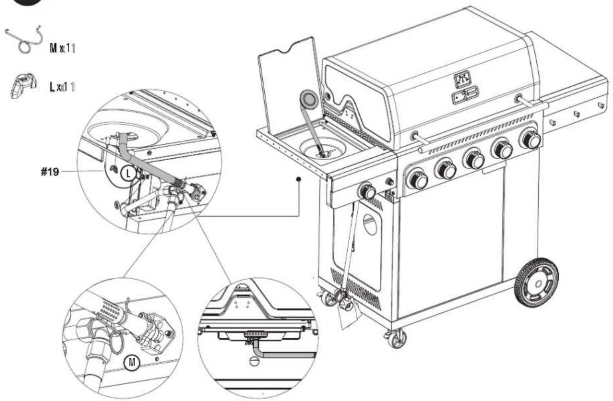 Char-Broil Performance 463218225 - ASSEMBLY / ASSEMBLAGE / ASAMBLEA - 3