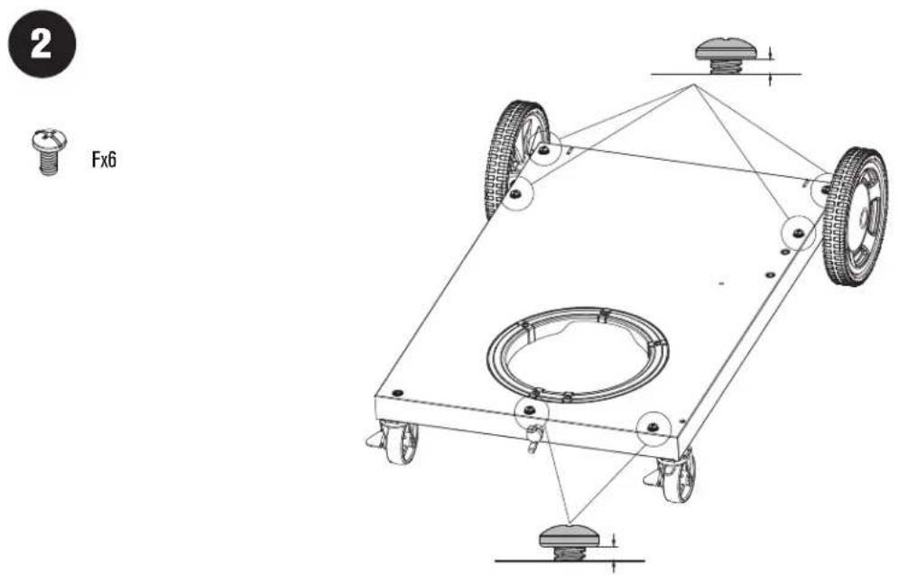 Char-Broil Performance 463218225 - ASSEMBLY / ASSEMBLAGE / ASAMBLEA - 2
