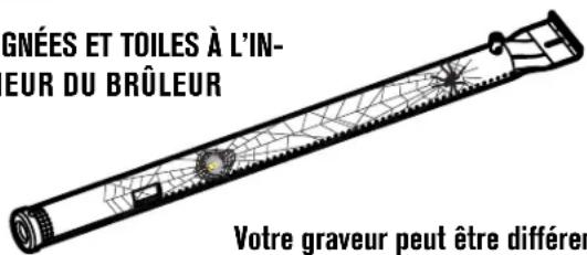 Char-Broil Performance 463218225 - ATTENTION AUX ARAIGNÉES! - 1