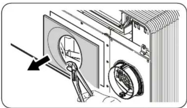 OLIMPIA SPLENDID Unico Pro EVAN - - Preparing the holes on the machine - 3