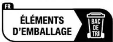 FR ÉLÉMENTS D'EMBALLAGE BAC DE TRI