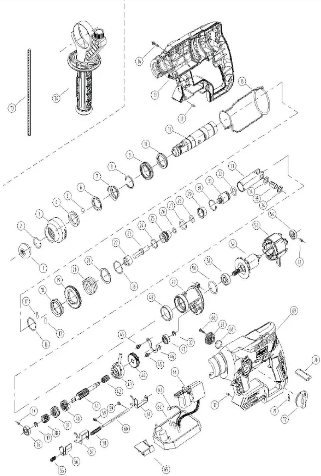SCHEPPACH BC-RHD230-X - İçindekiler - 2
