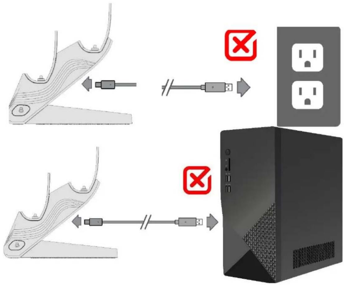 PDP Afterglow Wave Dual Charger - COMMENCER - 1