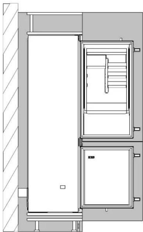 CANDY ECNBQT3519EW - Kolonnin asennus - 2