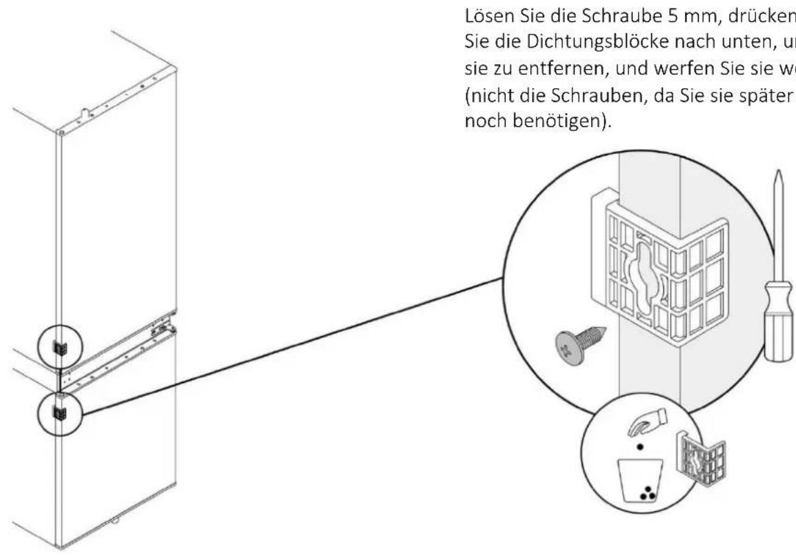 CANDY ECNBQT3519EW - Entriegelung der Türen - 1