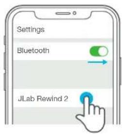 JLab Rewind 2 Wireless - BLUETOOTH MULTIPOINT (Connector 2 appareils simultanément) - 3