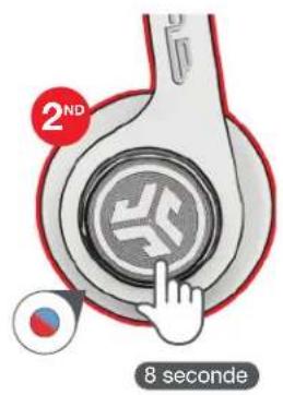 JLab Rewind 2 Wireless - MODE DE PARTAGE (Partage entre deux casques Rewind 2) - 2