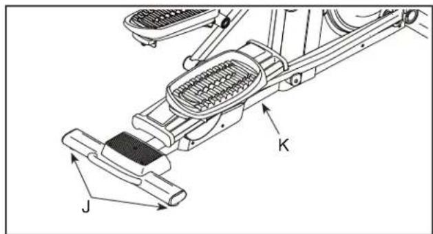 NordicTrack AirGlide 7i - COMMENT BRANCHER LE CORDON D'ALIMENTATION - 4