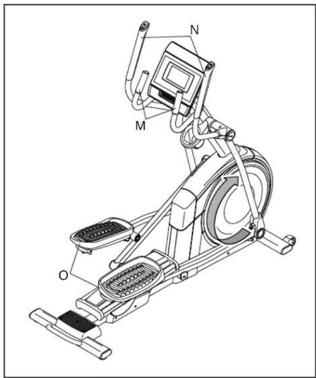 NordicTrack AirGlide 7i - COMMENT BRANCHER LE CORDON D'ALIMENTATION - 6