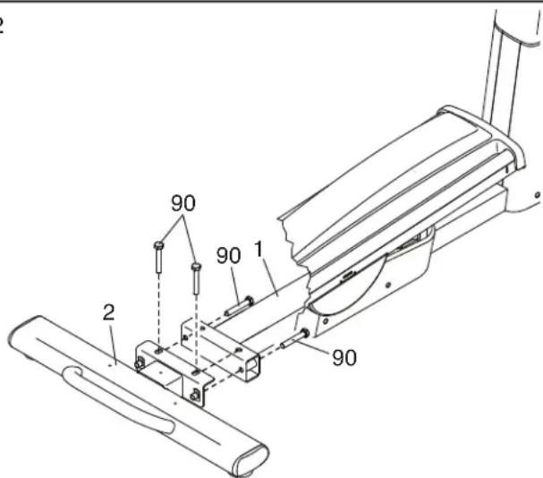 NordicTrack AirGlide 7i - TABLEAU D'IDENTIFICATION DES PIÈCES - 6