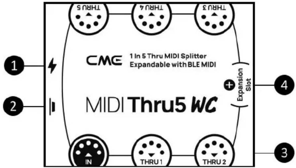 CME MIDI Thru5 - INTRODUCTION - 1