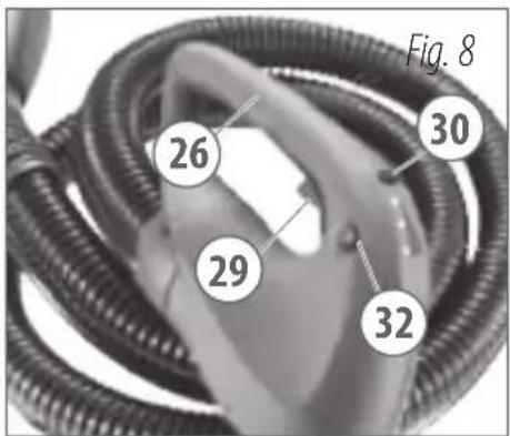Lavor GV 4.1 VAC - Using dust vacuum and steam - 4