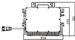 Deye SUN-M180G4-EU-Q0-I - Étape 2. Fixer les micro-onduleurs au support ou au cadre du module PV - 2