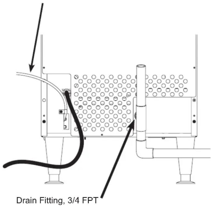 Scotsman CU0415X - Plumbing information: - 1