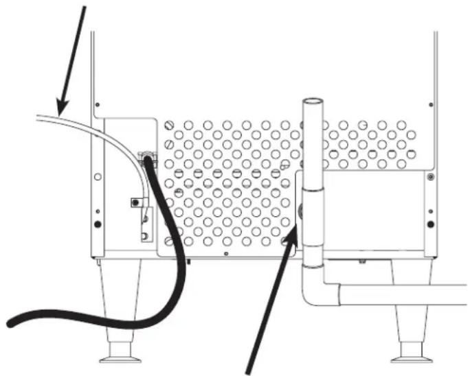 Scotsman CU0415X - Informations sur la plomberie : - 1