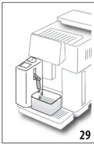 DELONGHI Magnifica S Smart ECAM 250.23.SB - Pulizia del contenitore latte dopo ogni uso - 2
