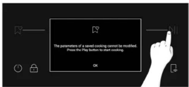 HAIER H6 ID26L5HTX - Jak uzyskać dostęp do menu Ulubione z poziomu piekarnika: - 2
