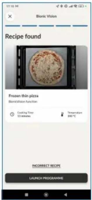 HAIER H6 ID26L5HTX - Step 1. On the App, press "Special Feature", then select "Bionic Vision" and press "Start Now". - 5